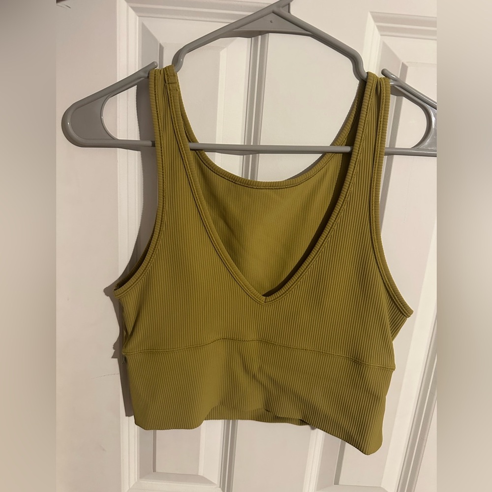 Lululemon power pivot ribbed tank top